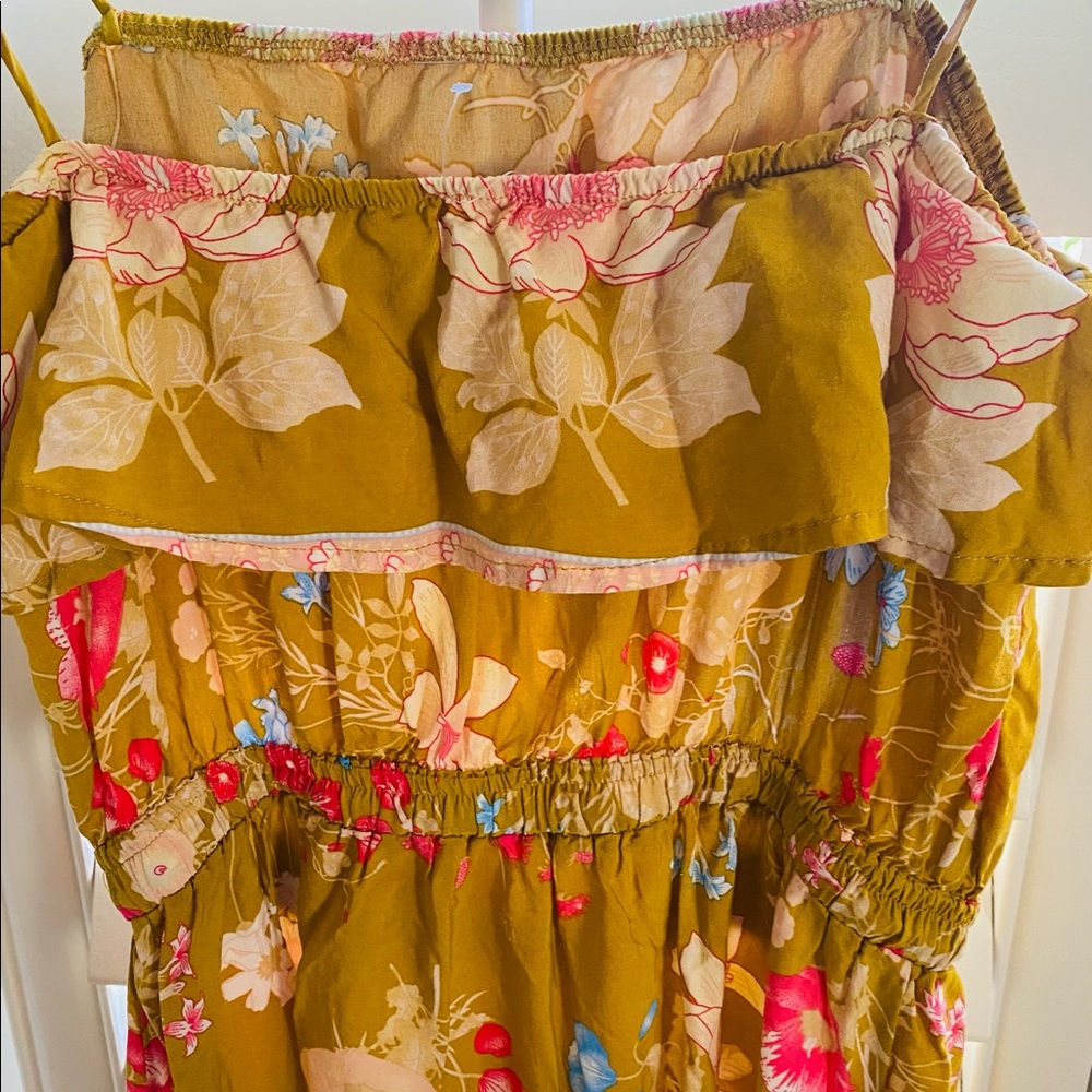 Mid Length Floral Sundress. Brand New, Never Worn.